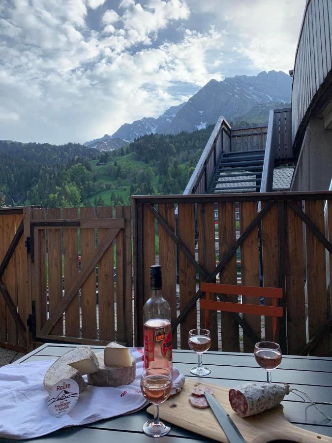 Terrasse Sur Les Aravis Apartman La Giettaz Kültér fotó