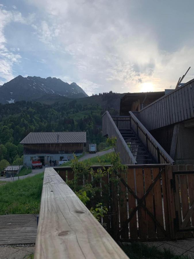 Terrasse Sur Les Aravis Apartman La Giettaz Kültér fotó