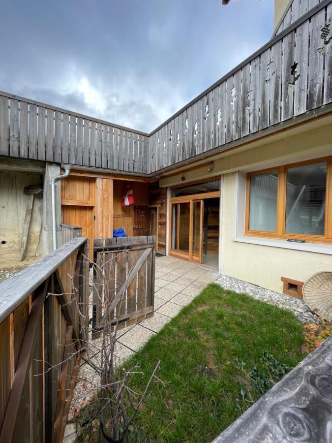 Terrasse Sur Les Aravis Apartman La Giettaz Kültér fotó